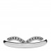 Platinum Diamond Soleste V Band Ring 46 3.75