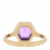 18K Yellow Gold Amethyst Small Paloma Picasso Studio Hexagon Ring 47 4