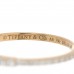 18K Yellow Gold Diamond T Wire Pave Ring 47 4