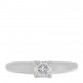 Platinum Diamond .36ct Lucida Engagement Ring 49 5