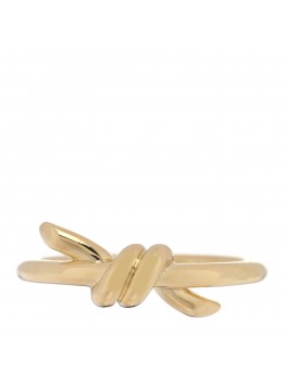 18K Yellow Gold Knot Ring 48 4.5