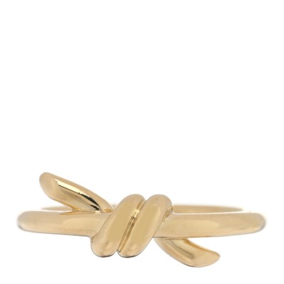 18K Yellow Gold Knot Ring 48 4.5