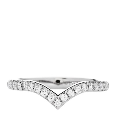 Platinum Diamond Soleste V Band Ring 46 3.75