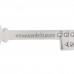 Platinum Diamond Victoria Round Key Pendant