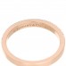 18K Rose Gold Diamond Soleste Half Eternity Band Ring 46 3.75