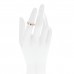 18K Rose Gold Diamond Atlas Pierced Ring 50 5.25