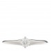 Platinum Diamond .20ct Solitaire Engagement Ring 48 4.5