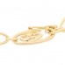 18K Yellow Gold Elsa Peretti Open Heart Link Bracelet