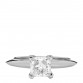 Platinum Diamond 1.02ct Solitaire Engagement Ring 51 5.75