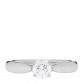 Platinum Diamond .35ct Harmony Solitaire Engagement Ring 47 4