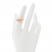 18K Rose Gold Sterling Silver Return to Tiffany Love Bugs Butterfly Ring 49 5