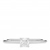 Platinum Diamond .23ct Princess Cut Engagement Ring  49 5