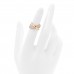18K Rose Gold Diamond Atlas X Wide Ring 46 3.75