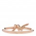 18K Rose Gold Diamond Small Knot Ring 52 6