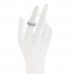 Platinum Diamond Jazz Three-Row Band Ring 51 5.75