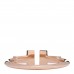18K Rose Gold Diamond T Wire Ring 52 6
