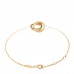 18K Yellow Gold 1837 Interlocking Circles Bracelet