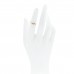 18K Yellow Gold Diamond Elsa Peretti Bean Wire Ring 47 4.25