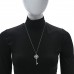 Platinum Diamond Enchant Primrose Key Pendant