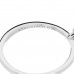Platinum Diamond .23ct Princess Cut Engagement Ring  49 5