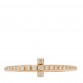 18K Rose Gold Diamond T Wire Pave Ring 48 4.5