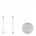 18K Yellow Gold Diamond .39ctw Elsa Peretti Diamonds by the Yard Drop Earrings