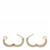 18K Yellow Gold Diamond .73ctw Inside-Out Hoop Earrings