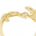 18K Yellow Gold Paloma Picasso Olive Leaf Bypass Ring 58 8.5