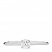 Platinum Diamond .20ct Solitaire Engagement Ring 48 4.5
