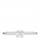 Platinum Diamond .20ct Solitaire Engagement Ring 48 4.5