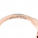 18K Rose Gold T Wire Ring 50 5.5