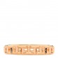 18K Rose Gold Narrow T True Ring 50 5.5