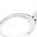 Platinum Diamond 1.03ct Solitaire Engagement Ring 45 3.5
