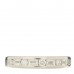Platinum Round Baguette Diamond 3mm Channel-Set Eternity Band Ring 48 4.5