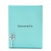 18K White Gold Diamond Atlas Pierced Key Pendant