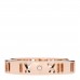 18K Rose Gold Diamond Atlas Pierced Ring 50 5.25