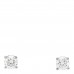 Platinum Diamond .34ctw Solitaire Earrings