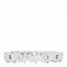 18K White Gold Diamond Paloma Picasso Graffiti Narrow Love and Kisses Ring 47 4
