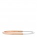 18K Rose White Gold Narrow Tiffany Lock Bangle Bracelet