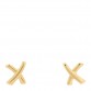 18K Yellow Gold Mini Paloma's Graffiti X Earrings