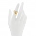 18K Yellow Gold Hardwear Dangle Ball Ring 49 4.75