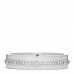 18K White Gold Diamond Narrow T Two Ring 54 7
