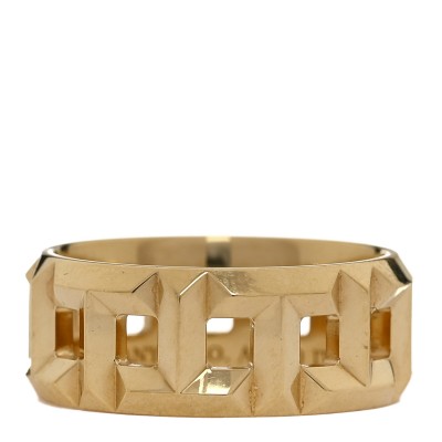 18K Yellow Gold T True Wide Ring 54 7