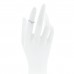 Platinum Diamond Soleste V Band Ring 46 3.75