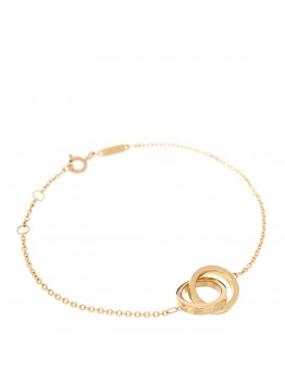 18K Yellow Gold 1837 Interlocking Circles Bracelet