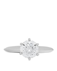 Platinum Diamond 1.12ct Solitaire Engagement Ring 49 4.75