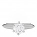 Platinum Diamond 1.02ct Solitaire Engagement Ring 48 4.5