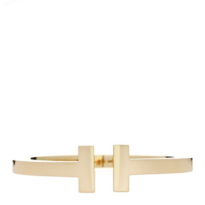 18K Yellow Gold T Square Bracelet