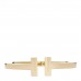 18K Yellow Gold T Square Bracelet