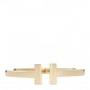 18K Yellow Gold T Square Bracelet